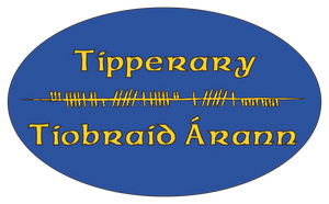 Ogham Art County Tipperary Ireland Bumper Sticker
