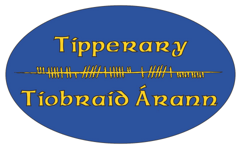 Ogham Art County Tipperary Ireland Bumper Sticker