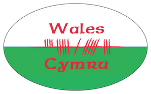 Ogham Art Wales Cymru Bumper Sticker